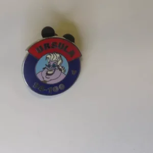 Disney Ursula Little Mermaid Parking Lot Sign Hidden Mickey Pin