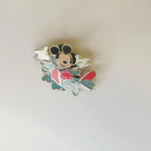 Disney Pin 48898 Mickey Mouse Florida State Splashing beach splashing souvenir