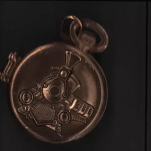 Disney Gold Stop Watch Train LE Pin