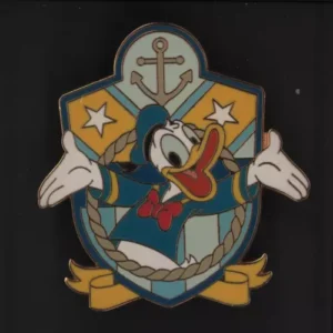 Disney  Character Crest  Donald Duck Pin
