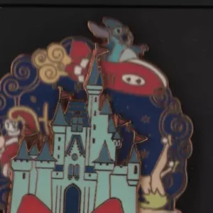 Disney Cast Exclusive Spinner Mickey Stitch Tinker Bell Pin