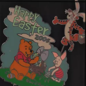 Rare Walt Disney World Happy Easter 2005 Limited Edition Winnie The