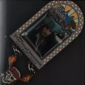 Walt Disney World Pirates of the Caribbean Dead Mans Chest Opening Day Pin