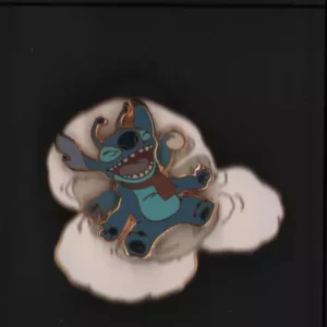Disney Stitch Snow Angel Pin