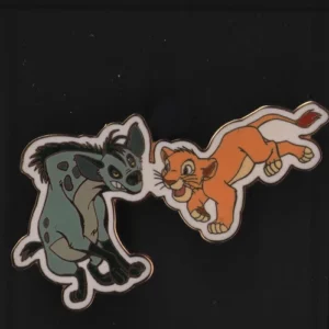 Disney Mickeys Super Star Trading Team Simba & Hyena Shenzi Lion King