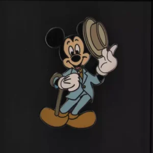 Disney Pin Trading Lapel Pin  Mickey Mouse Hat, Suit And Cane