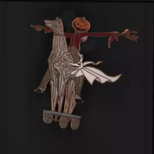 Disney Jack Skellington and Zero on Horse Pin 42212 LE 1000 NEW Mickey OLantern