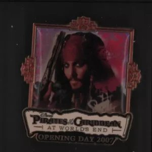 Disney Pin Cast Member Pirates Of The Caribbean At Worlds End Opening
