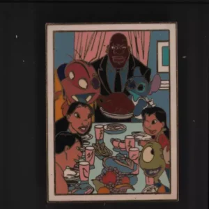 Lilo Stitch Family Dinner Photograph Jumbaa Pleakley Cobra Nani Disney Pin 25887