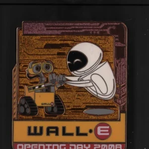 Disney Pin Limited Edition 1000 Walle And Eva Opening Day 2008