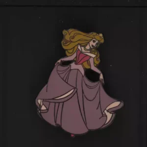 Disney Dlr Princess Series Aurora Sleeping Beauty Pink Dress Formal Gown Pin