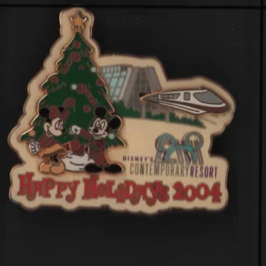 Disney Holidays Contemporary Resort Hotel Minnie & Mickey Tree