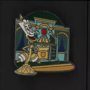WDW Lumiere At Enchanted Tales With Belle Beauty And The Beast Disney Pin C7