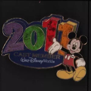 Disneyland Cast Member Exclusive Pin 2011 Mickey Mouse