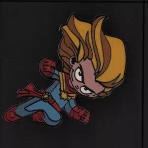 Captain Marvel Exclusive Marvel Made Skottie Young Pin SDCC 2020 Only 2500 Made!