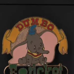 Wdw Dumbo Eticket Error Le Disney Pin 266