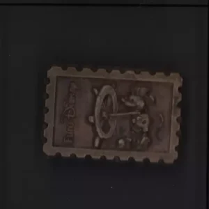 Disneyland Paris Euro Disney Steamboat Willie Mickey Eurodisney Stamp