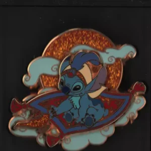 Disney DLRP  Walt Disney Studios Invasion Series Stitch on a Flying Carpet Pin