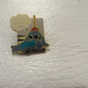 Disney Stitch Plunger Its One of Those Days Pin