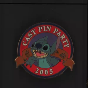 Disney Wdw Cast Exclusive Cast Pin Party 2005 Stitch Pin Le 1500