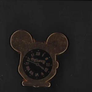 Disney Disneyland Mickey visage horloge or Arthus Bertrand Pin