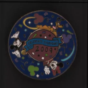Disneycelebrate Every Dayfirst Release2009spinner Pincardmember