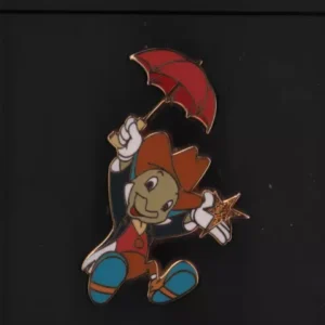 Disney Jiminy Cricket Cast Fair Pin #43369 Happiest Place to Work LE 1500 Star