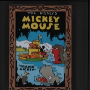 Vntg Walt Disney Company Classico Mickey Trader Mouse Post Card United