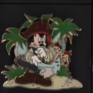 DISNEY DCL CRUISE PIRATES OF CASTAWAY CAY ITEM 03 LOOKING FOR CLUES PIN LE 500