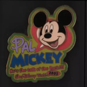 WDW Pal Mickey 2003 LE Disney Pin 21576