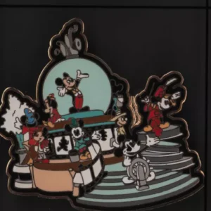 WDW Snowglobe Parade Mickey Pin~Vintage 2002~Pin