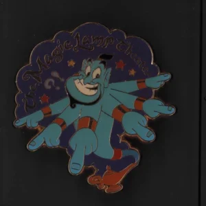 Japan Tokyo Disney Resort Limited Pin Badge Aladdin Jeanie Magic Lamp