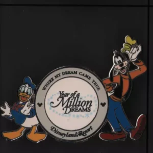 WDW  The Year of a Million Dreams 2008  Donald Duck and Goofy Pin