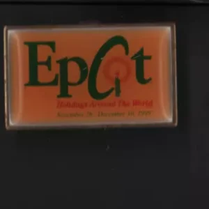 Disney Epcot Holidays Around The World Red Pin **