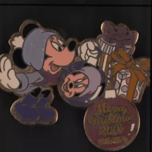disney Pin 51259 Minnie Mouse Merry Christmas 2006 Ornament WDW