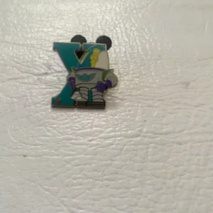 Disney X Lett Alphabet Buzz Lightyear Space Command XR  Pin