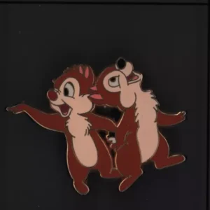 WDW  Chip & Dale  Journey Through Time Present Map  Artist Proof Pin