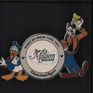 WDW  The Year of a Million Dreams 2008  Donald Duck and Goofy Pin