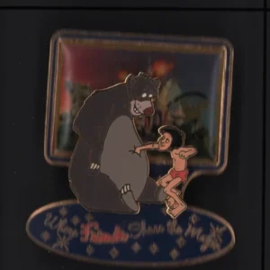 Disney Pin Binld Where Friends Share The Magic Big Bear Limited