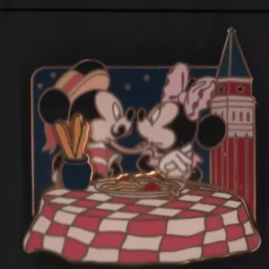 Disney Journey Through Time Epcot  Mickey  Minnie Italy  WDW Pin