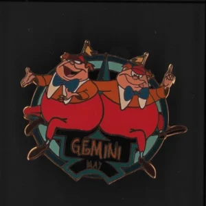 Disney Alice In Wonderland Tweedle Dee Tweedle Dum Gemini May Pin