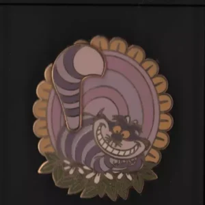 Disney Alice In Wonderland Cheshire Cat Lapel Pin Cast Member 2006