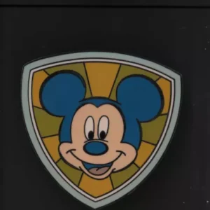 Disney Disneyland Mickey Mouse Face Shield Badge 12 Mystery Series Le