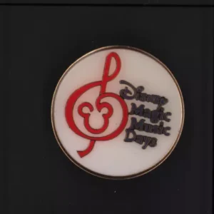 Disney Magic Music Days Lapel Hat Jacket Pin