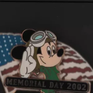 Disney Wdw Memorial Day Mickey Mouse Pin
