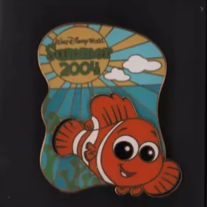 Disney Pin 31636 Finding Nemo Walt Disney World Summer 2004 3d Pin On