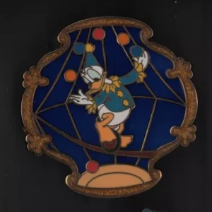 Monogram Donald Duck in Blue Tails and Top Hat RARE HTF Retired Disney Pin 16552