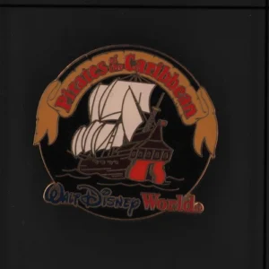 Walt Disney World 2000 Pirates Of The Caribbean Logo Pin - Pinpics 134