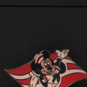 Disney Cruise Line 2008 Dcl Boxed Wave Logo 5 Pin Set Sailor Minnie