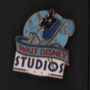 Walt Disney Studios Mickey Mouse & Goofy Rollercoaster Pin Le 5000